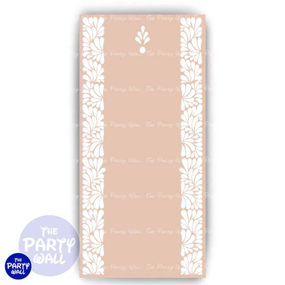 Cielito Lindo - Funda para mampara de punta redonda o rectangular Mampara de punta redonda