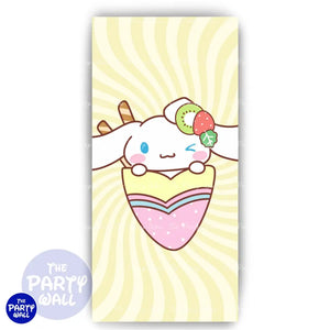 Cinnamoroll - Funda para mampara de punta redonda o rectangular Mampara de punta redonda