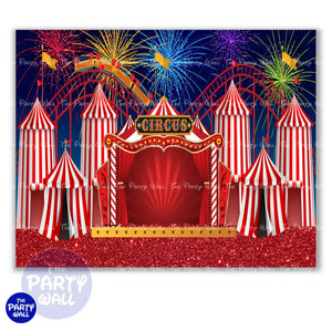 Circo - Funda para mampara cuadrada o rectangular Cuadrado o Rectangular