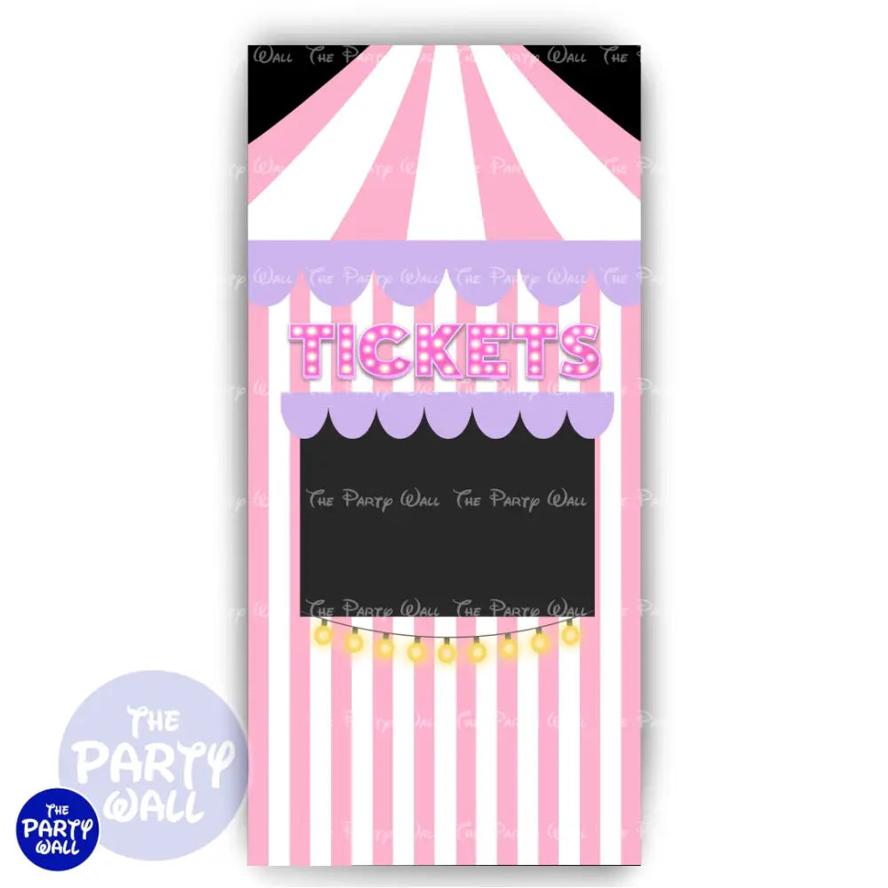 Circo - Funda para mampara de punta redonda o rectangular Mampara de punta redonda