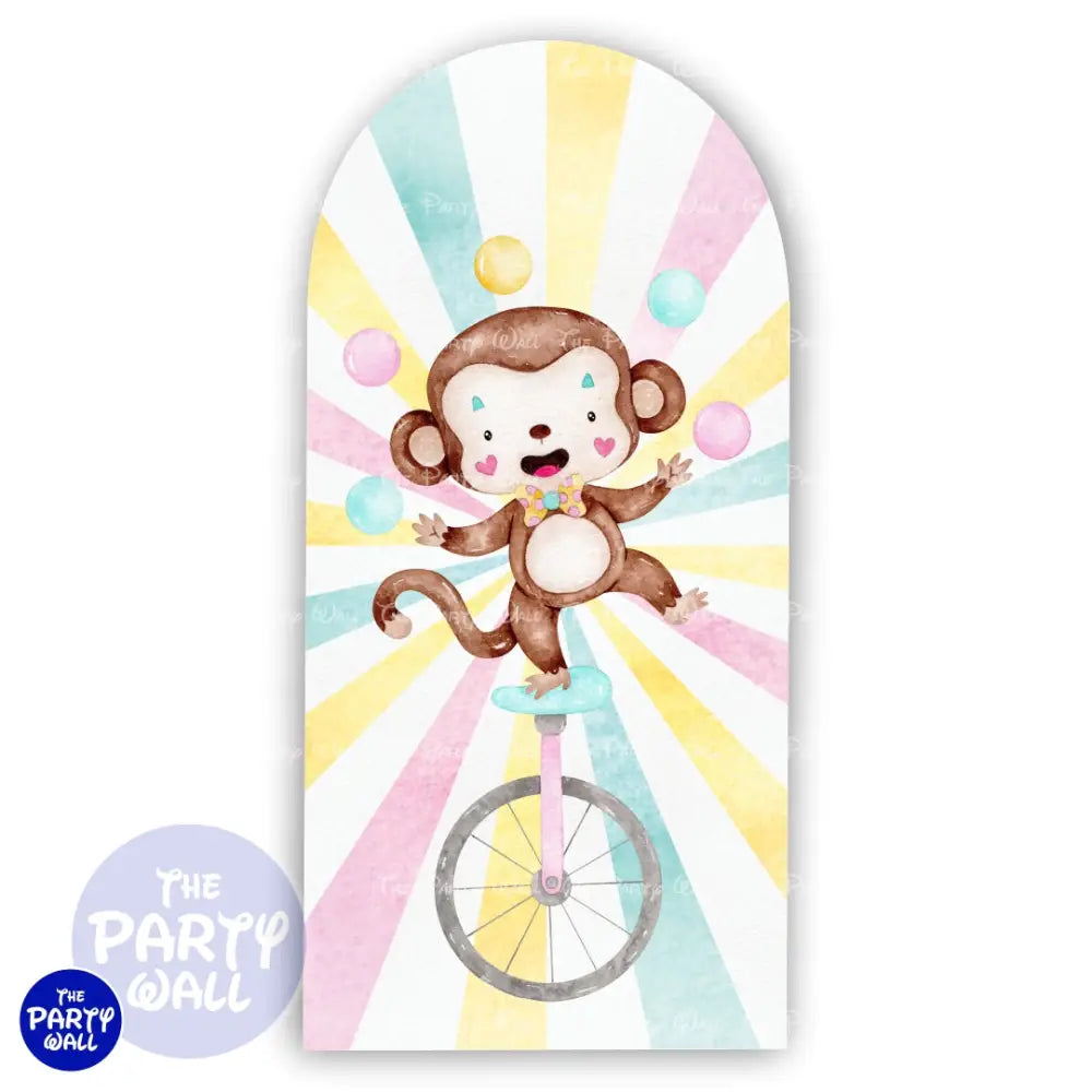 Circo - Funda para mampara de punta redonda o rectangular Mampara de punta redonda