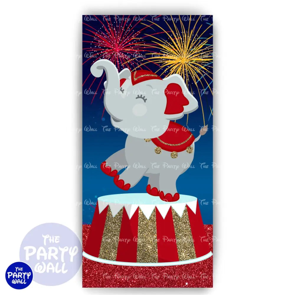 Circo - Funda para mampara de punta redonda o rectangular Mampara de punta redonda