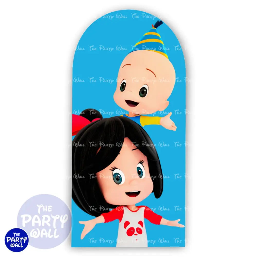 Cleo y Cuquin - Funda para mampara de punta redonda o rectangular Mampara de punta redonda