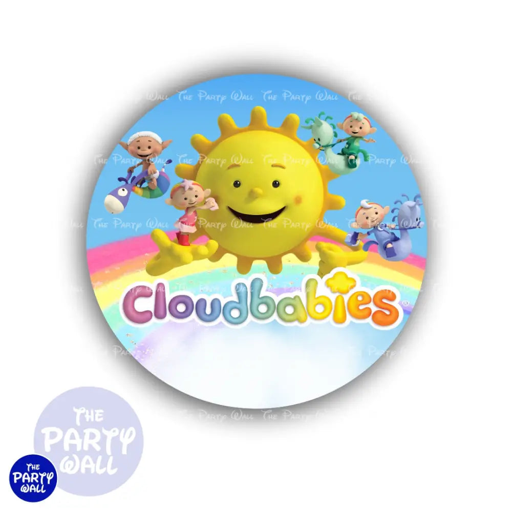 Cloudbabies - Funda para mampara circular Circular
