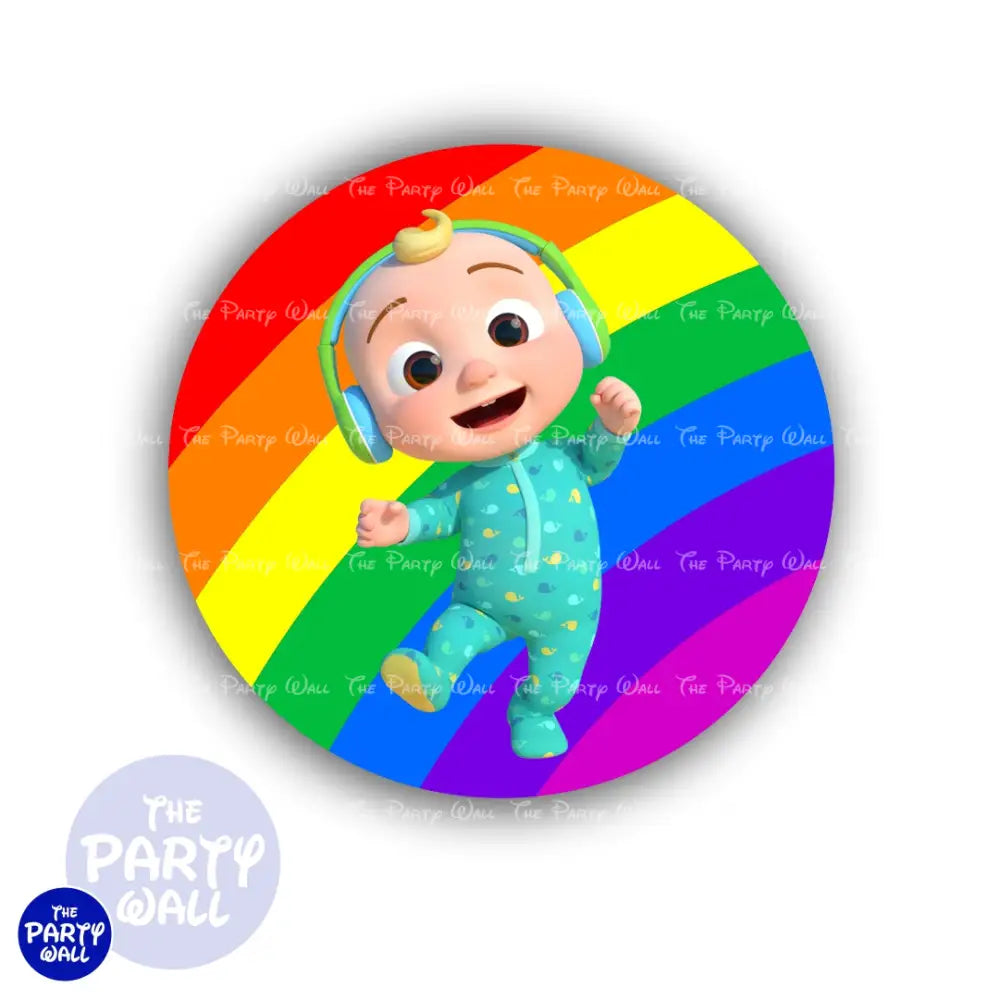 Cocomelon - Funda para mampara circular Circular