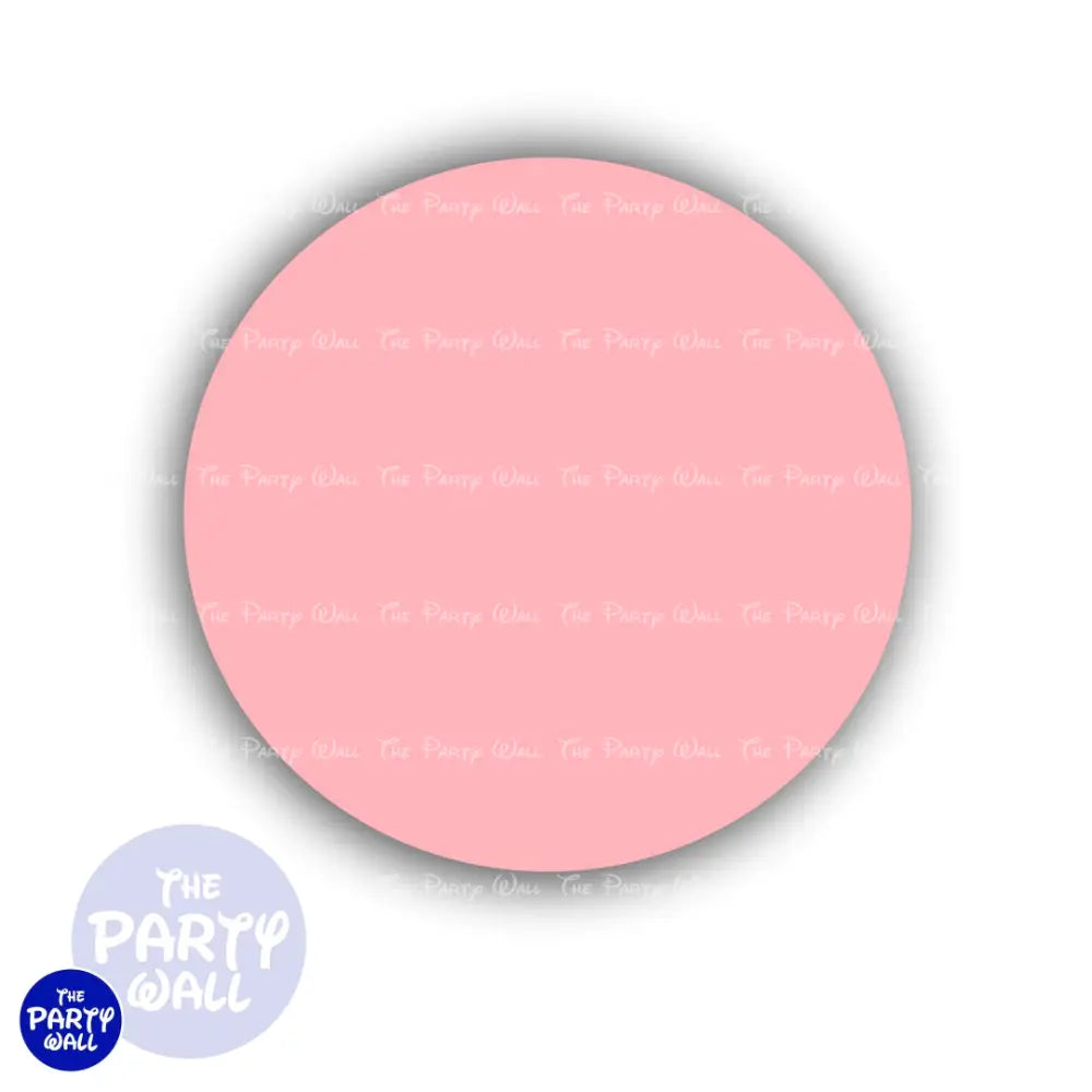 Colores Pasteles - Funda para mampara circular Circular