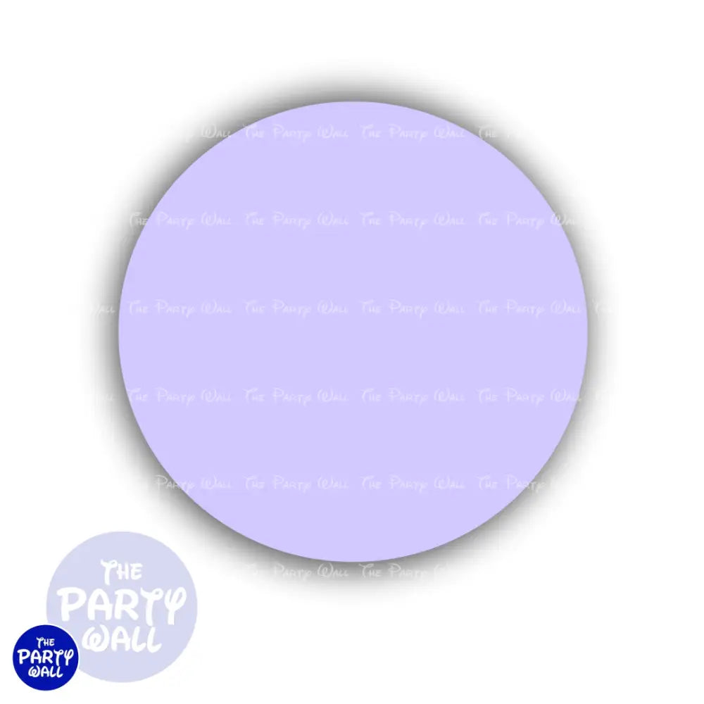 Colores Pasteles - Funda para mampara circular Circular