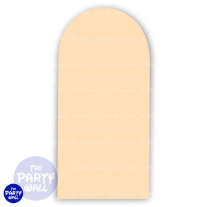 Colores Pasteles - Funda para mampara de punta redonda o rectangular Mampara de punta redonda