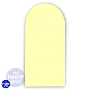 Colores Pasteles - Funda para mampara de punta redonda o rectangular Mampara de punta redonda