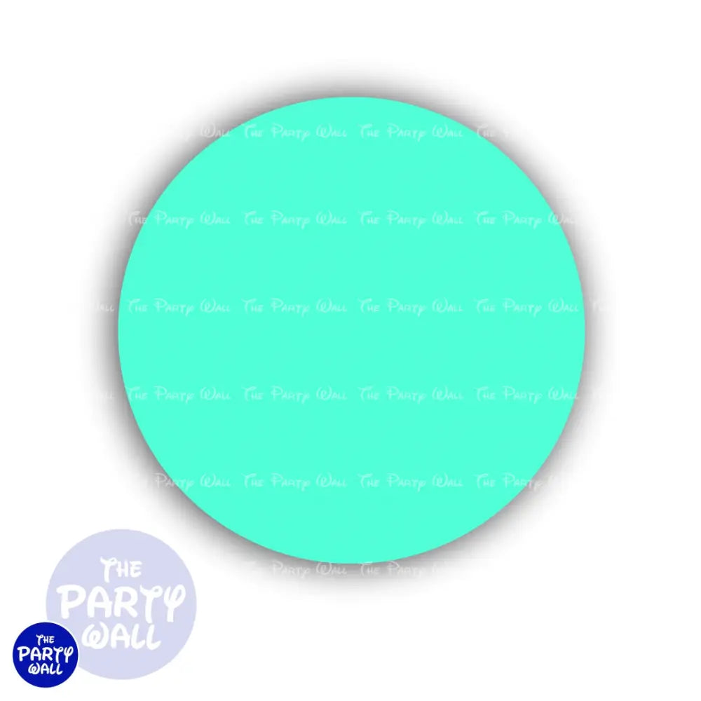 Colores Vibrantes - Funda para mampara circular Circular