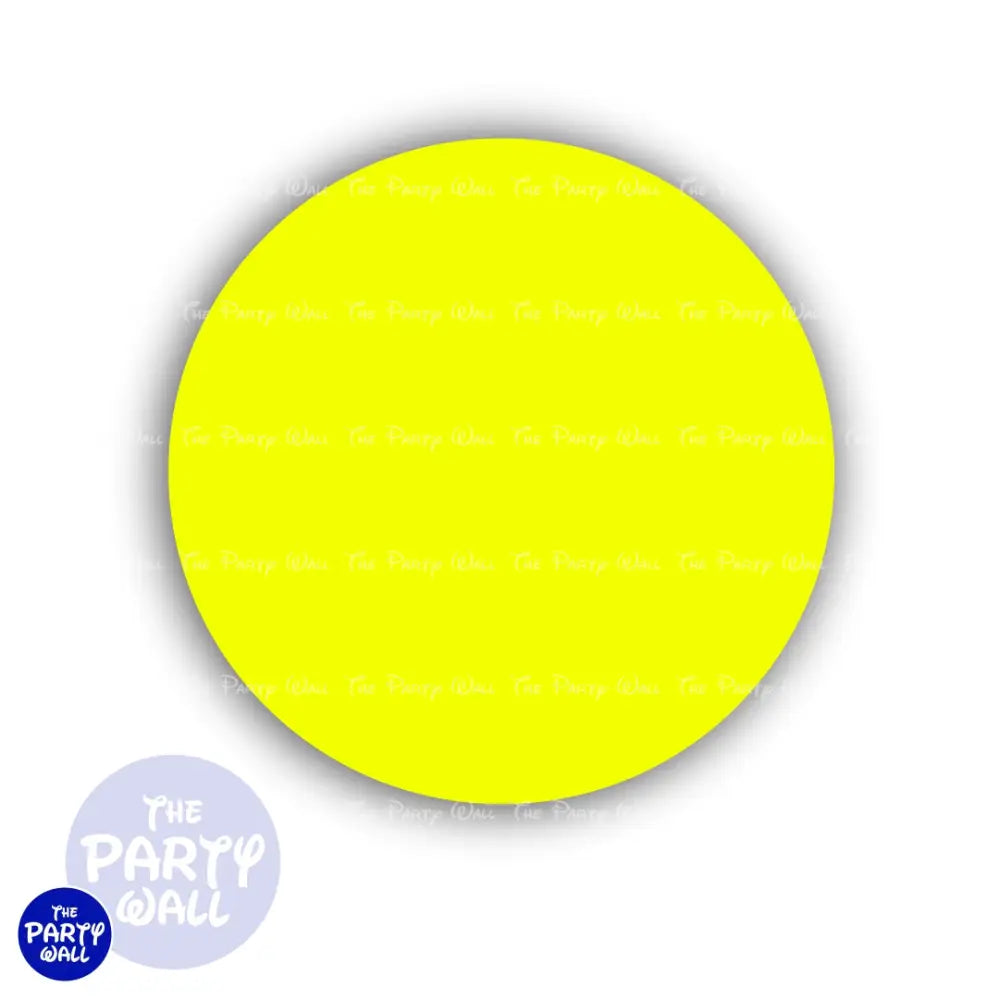 Colores Vibrantes - Funda para mampara circular Circular