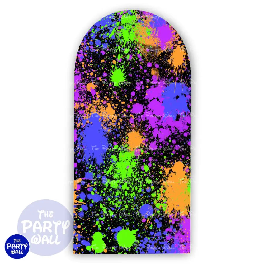 Colores Vibrantes - Funda para mampara de punta redonda o rectangular Mampara de punta redonda