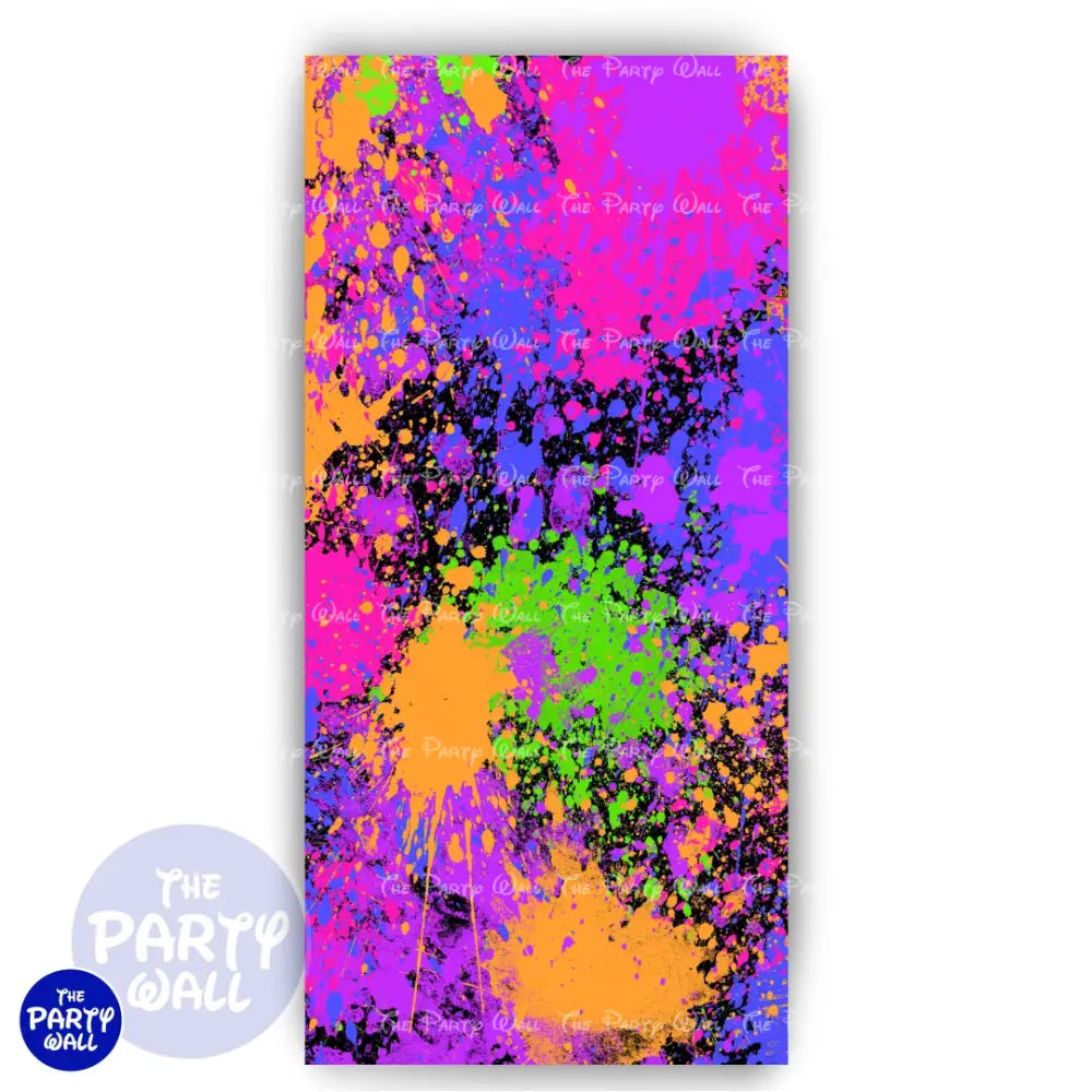 Colores Vibrantes - Funda para mampara de punta redonda o rectangular Mampara de punta redonda