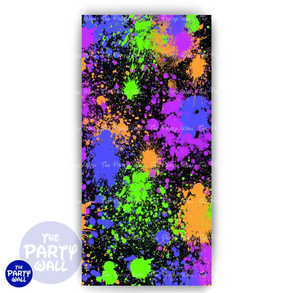 Colores Vibrantes - Funda para mampara de punta redonda o rectangular Mampara de punta redonda