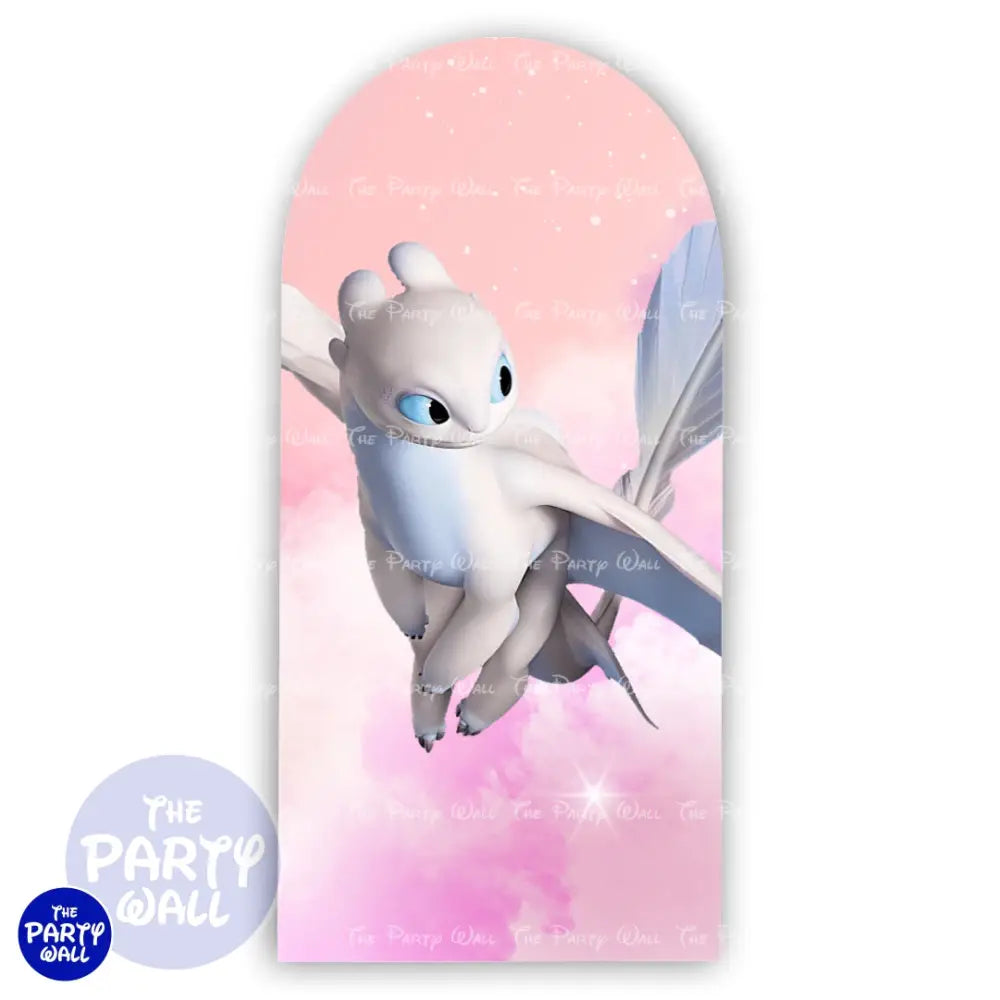 Como entrenar a tu dragón - Funda para mampara de punta redonda o rectangular Mampara de punta redonda