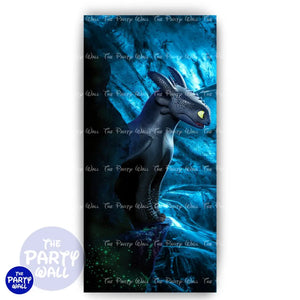 Como entrenar a tu dragón - Funda para mampara de punta redonda o rectangular Mampara de punta redonda