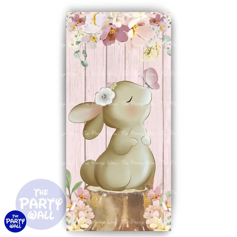 Conejo Cute - Funda para mampara de punta redonda o rectangular Mampara de punta redonda