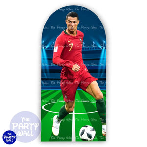Cristiano Ronaldo - Funda para mampara de punta redonda o rectangular Mampara de punta redonda