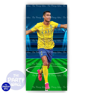 Cristiano Ronaldo - Funda para mampara de punta redonda o rectangular Mampara de punta redonda