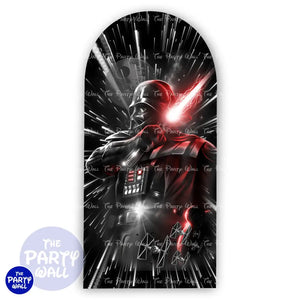 Darth Vader - Funda para mampara de punta redonda o rectangular Mampara de punta redonda