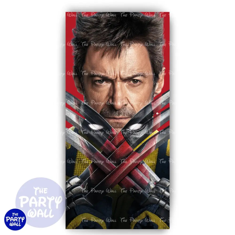 Deadpool y Wolverine - Funda para mampara de punta redonda o rectangular Mampara de punta redonda