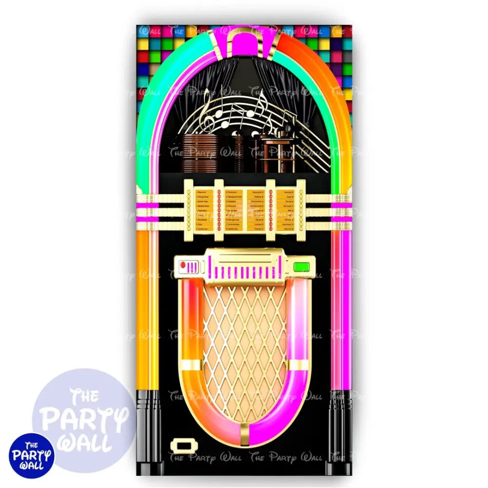 Década de los 80s - Funda para mampara de punta redonda o rectangular Mampara de punta redonda