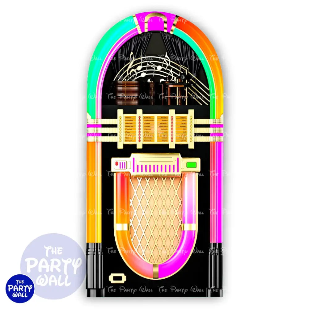 Década de los 80s - Funda para mampara de punta redonda o rectangular Mampara de punta redonda