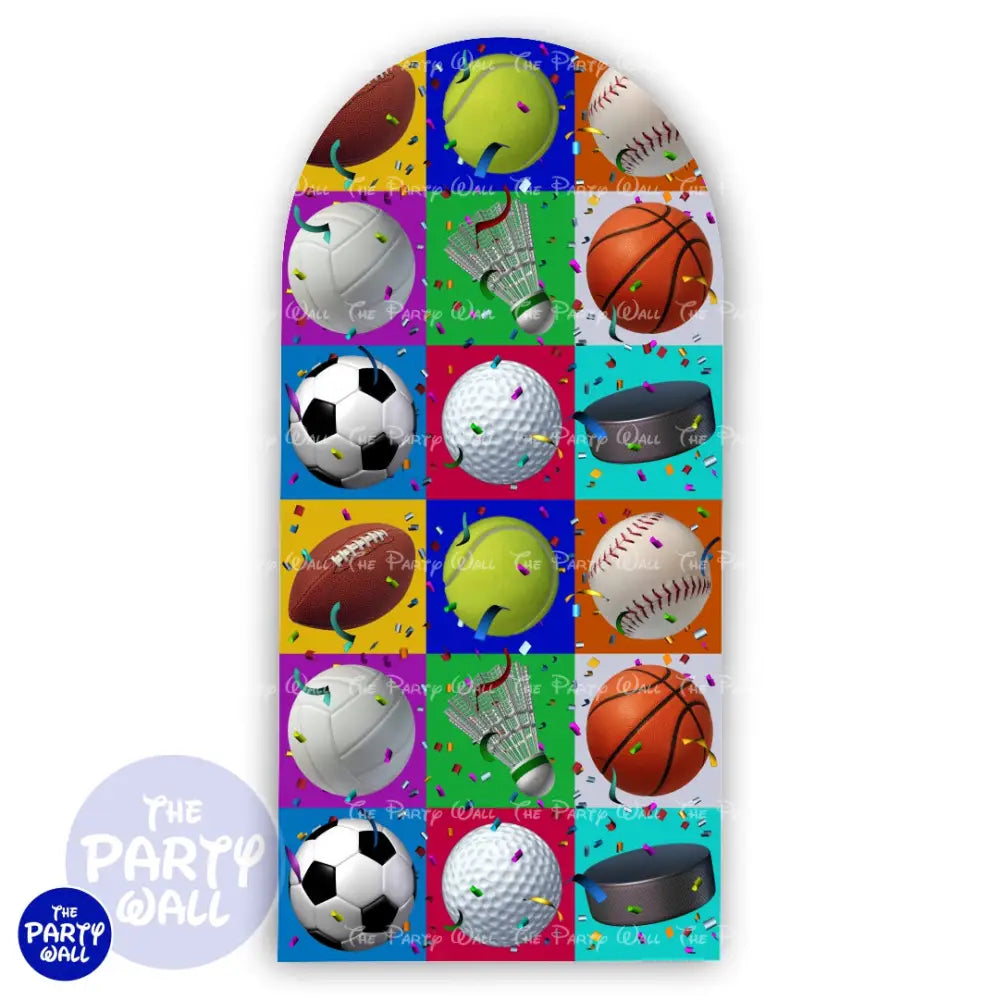 Deportes - Funda para mampara de punta redonda o rectangular Mampara de punta redonda