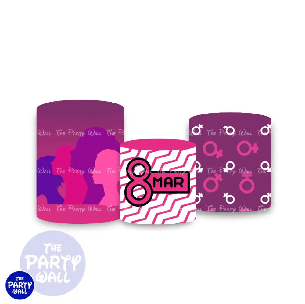 Día de la Mujer - Fundas para cilindros Cilindros