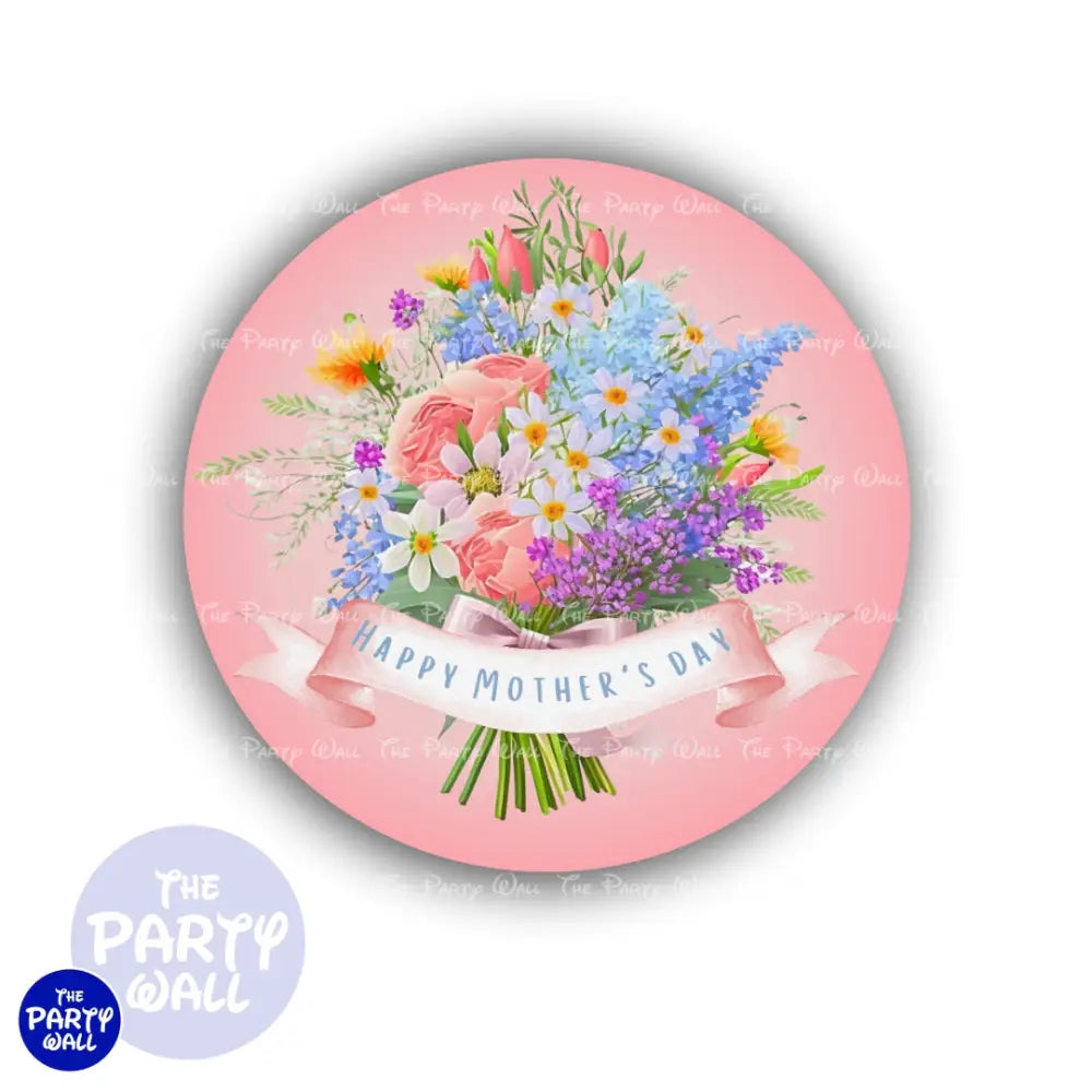 Día de las Madres - Funda para mampara circular Circular