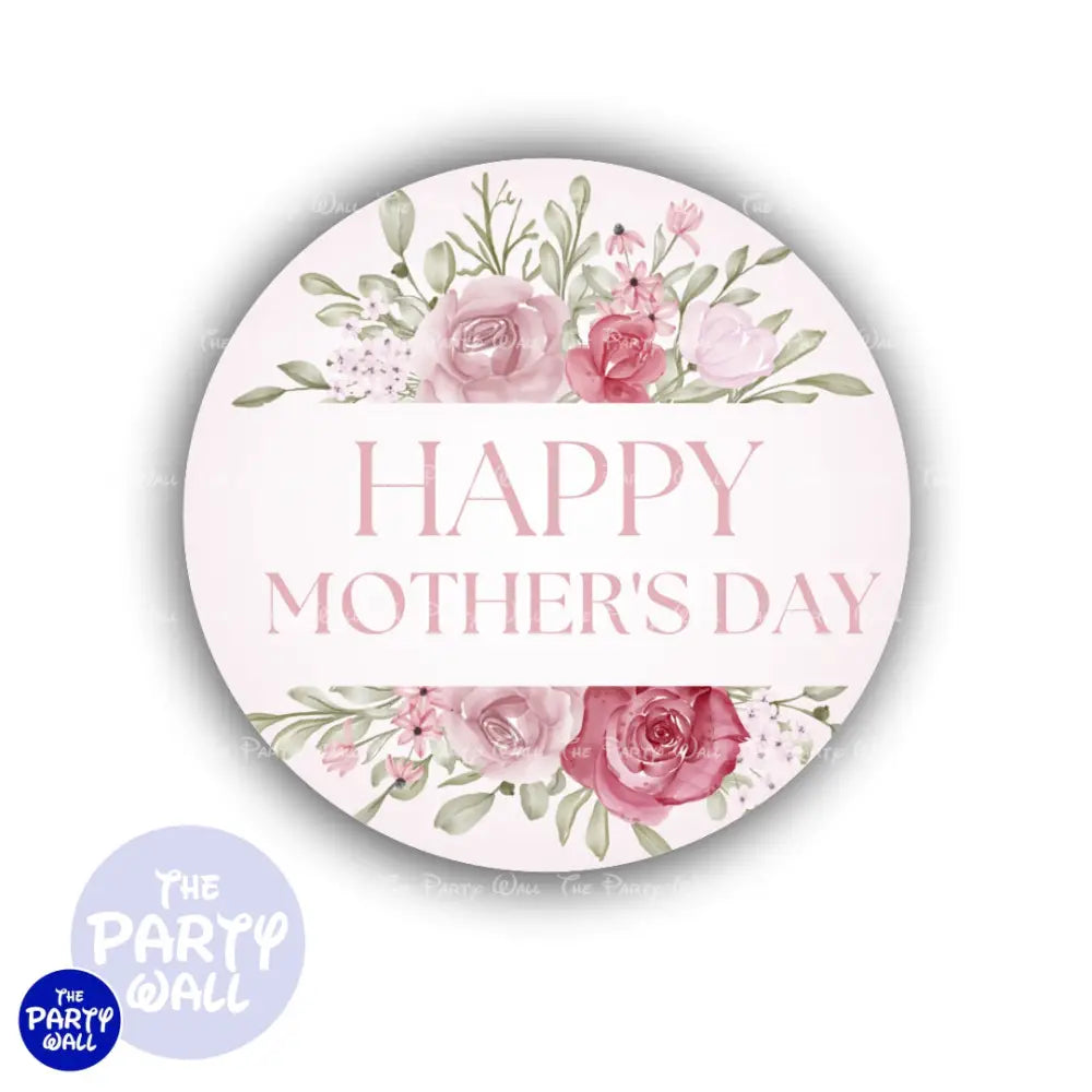 Día de las Madres - Funda para mampara circular Circular