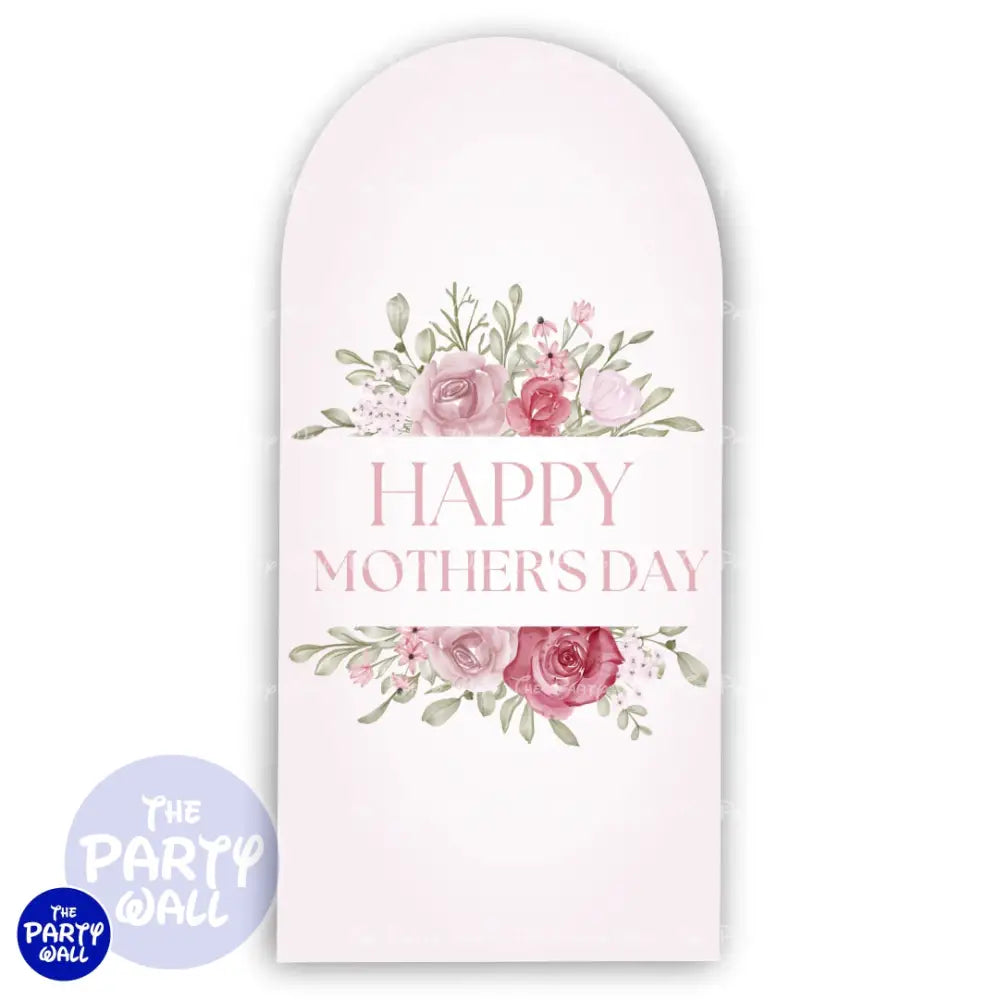 Día de las Madres - Funda para mampara de punta redonda o rectangular Mampara de punta redonda