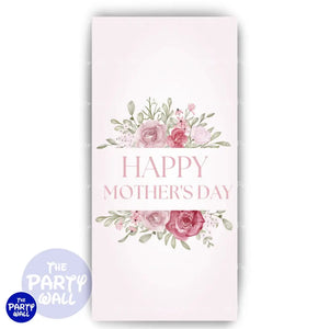 Día de las Madres - Funda para mampara de punta redonda o rectangular Mampara de punta redonda