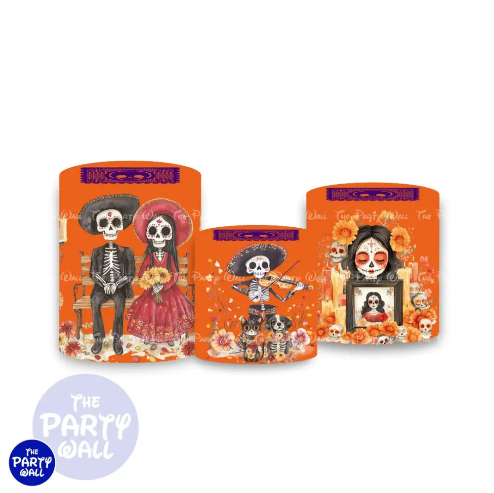 Día de Muertos - Fundas para cilindros Cilindros