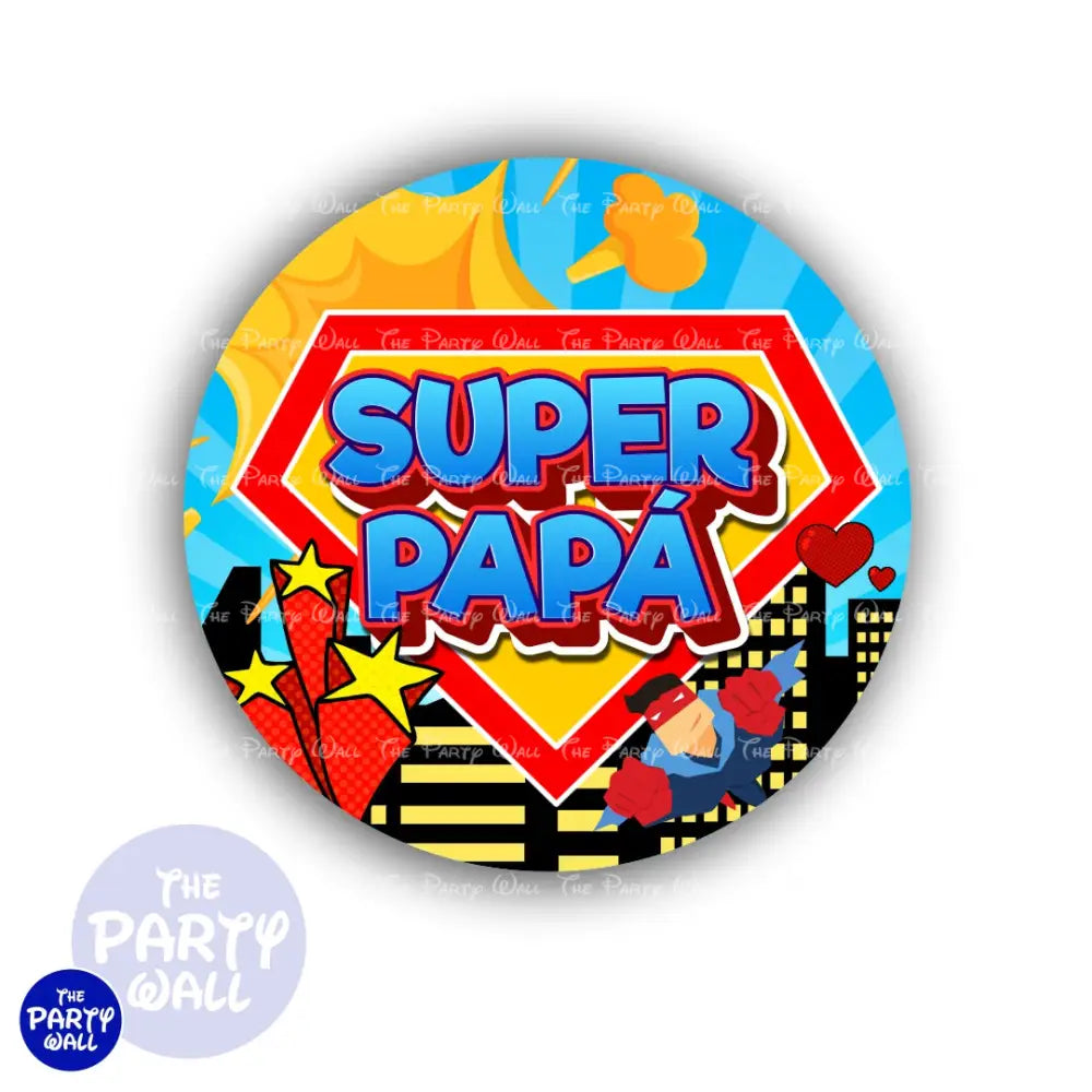 Día del Padre - Funda para mampara circular Circular