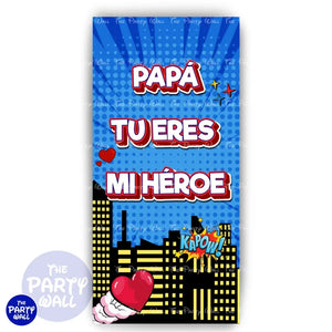 Día del Padre - Funda para mampara de punta redonda o rectangular Mampara de punta redonda