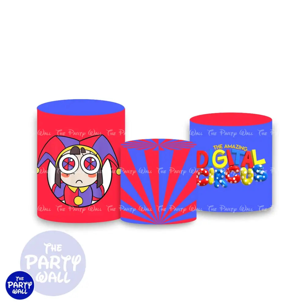 Digital Circus - Fundas para cilindros Cilindros