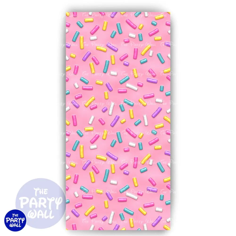 Donas - Funda para mampara de punta redonda o rectangular Mampara de punta redonda