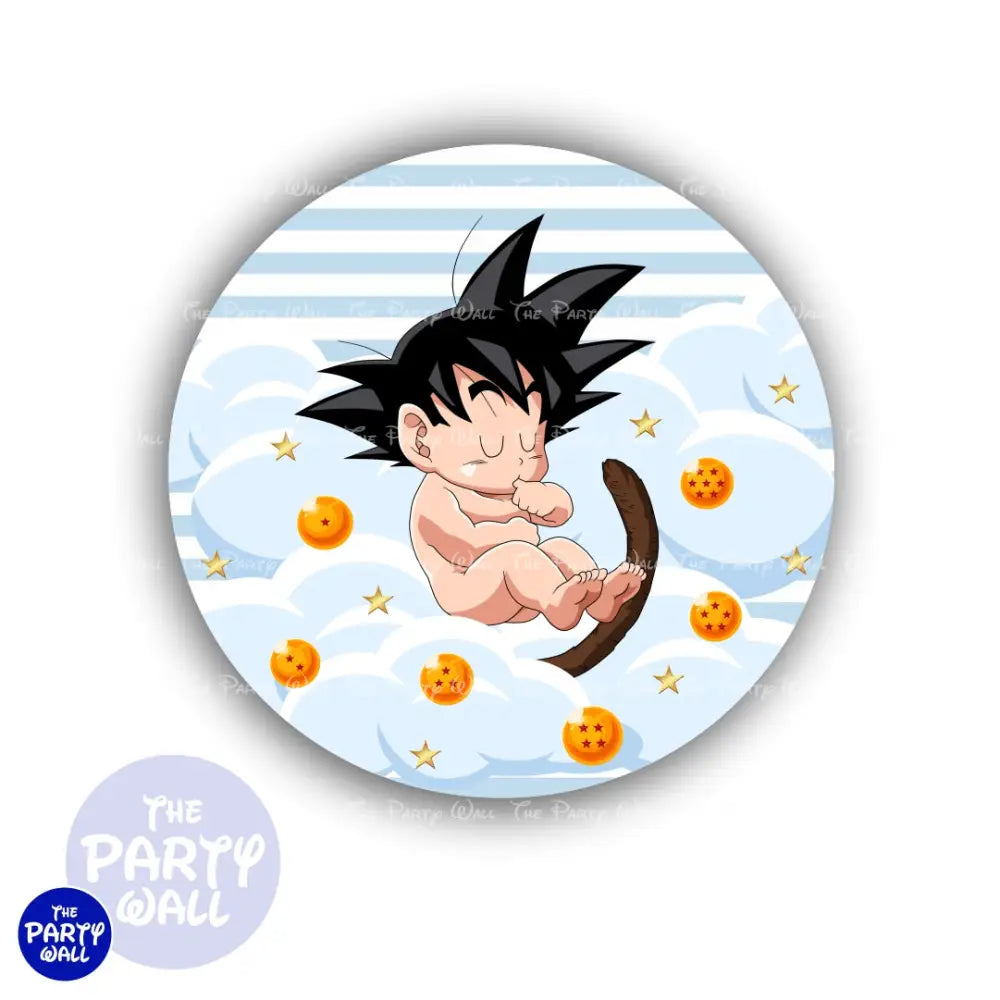 Dragon Ball - Funda para mampara circular Circular