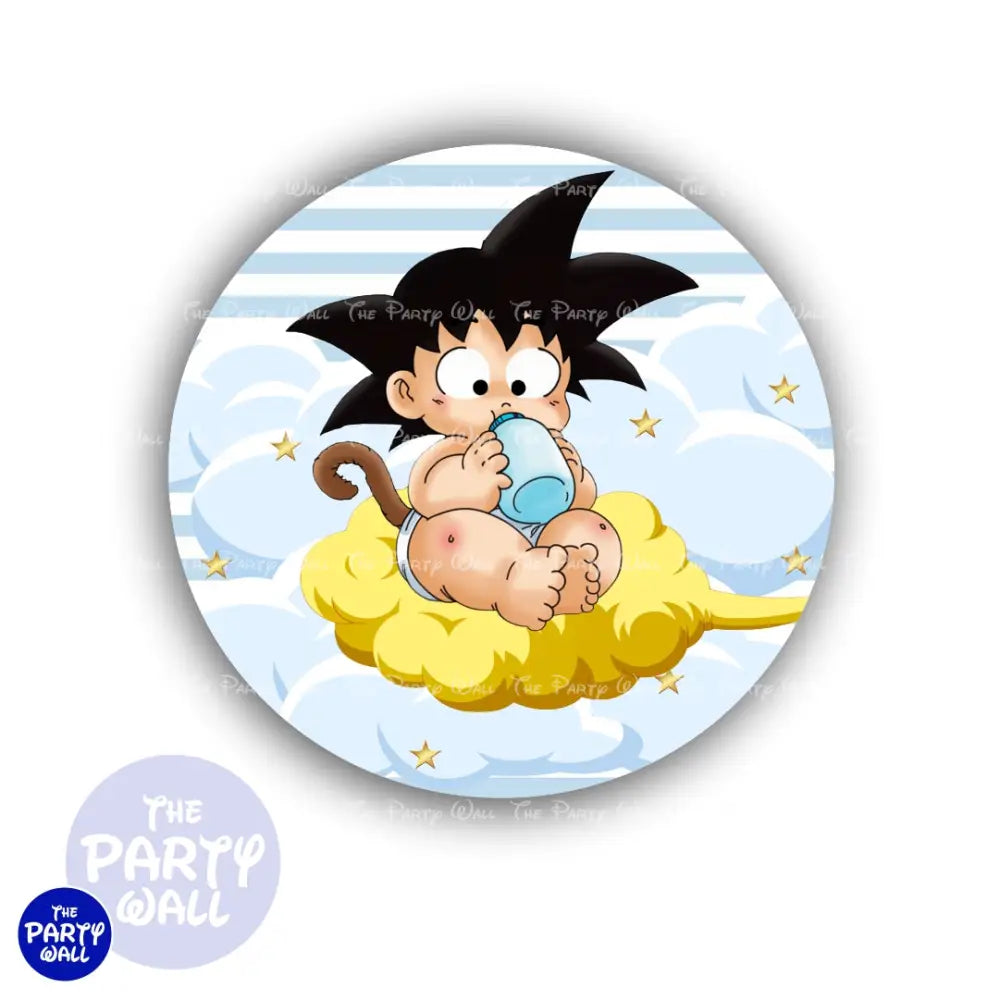 Dragon Ball - Funda para mampara circular Circular