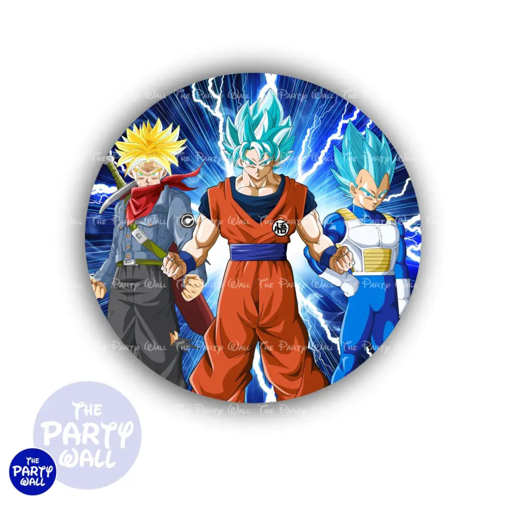 Dragon Ball - Funda para mampara circular Circular