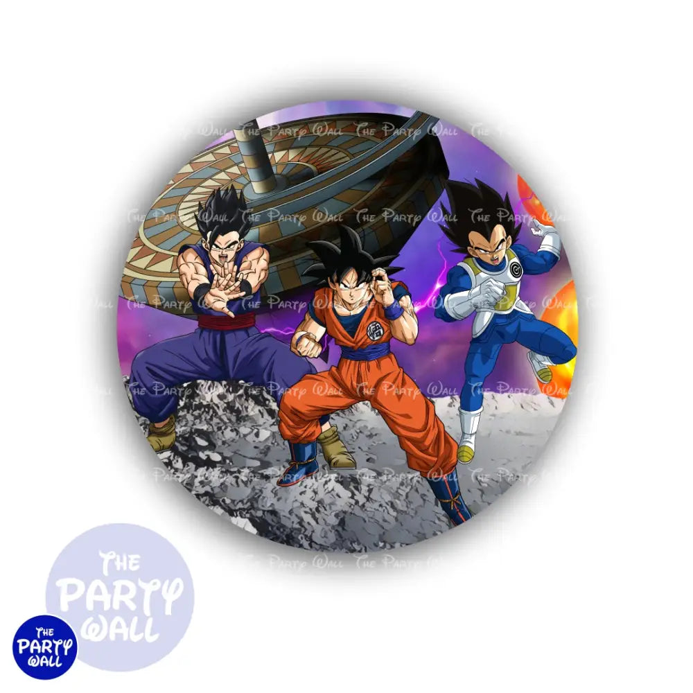 Dragon Ball - Funda para mampara circular Circular