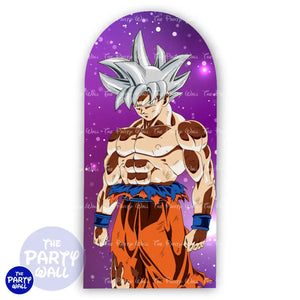 Dragon Ball - Funda para mampara de punta redonda o rectangular Mampara de punta redonda