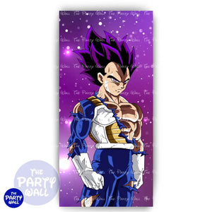 Dragon Ball - Funda para mampara de punta redonda o rectangular Mampara de punta redonda