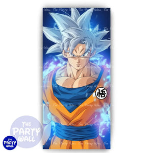 Dragon Ball - Funda para mampara de punta redonda o rectangular Mampara de punta redonda