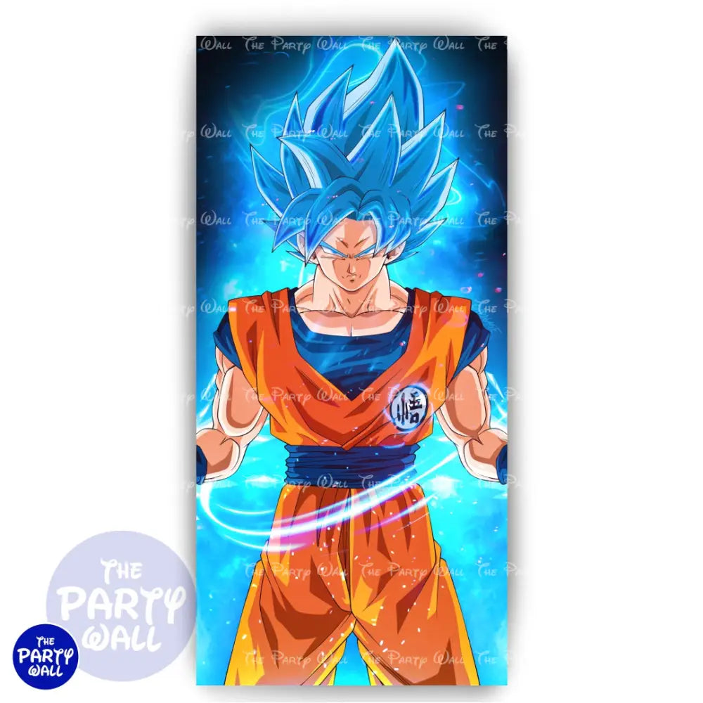 Dragon Ball - Funda para mampara de punta redonda o rectangular Mampara de punta redonda
