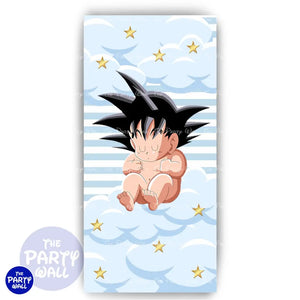 Dragon Ball - Funda para mampara de punta redonda o rectangular Mampara de punta redonda