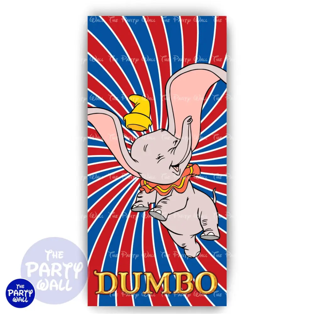 Dumbo - Funda para mampara de punta redonda o rectangular Mampara de punta redonda