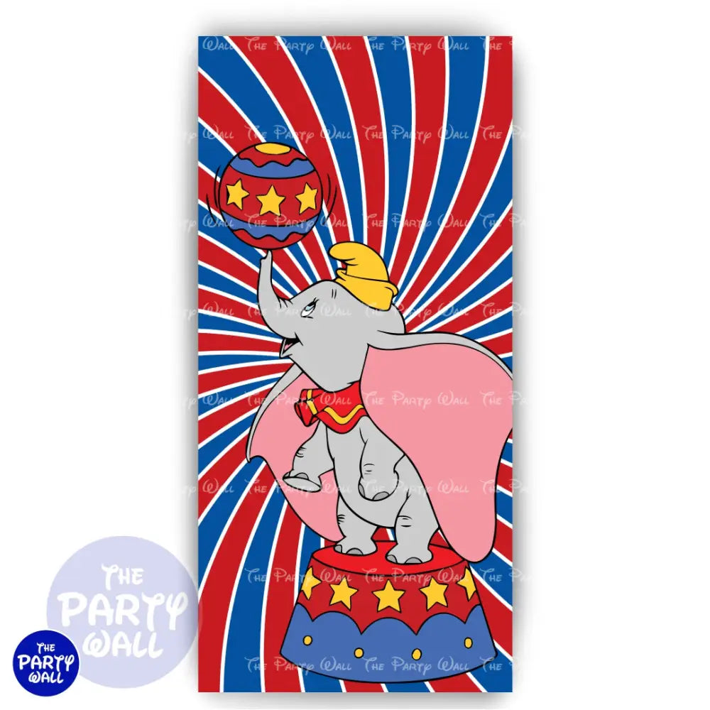 Dumbo - Funda para mampara de punta redonda o rectangular Mampara de punta redonda