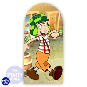 El Chavo del 8 - Funda para mampara de punta redonda o rectangular Mampara de punta redonda